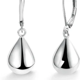925 Sterling Silver Teardrop Earrings for Women Girls Waterdrop #OWK011